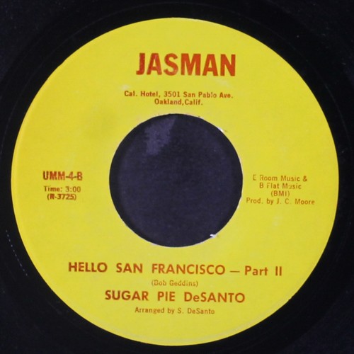 Sugar pie desanto - sugar, hello