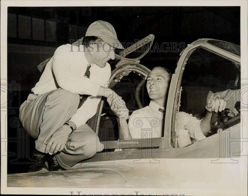 1947 press photo jimmy desanto - photo,