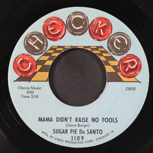 Sugar pie desanto - pie, desanto: