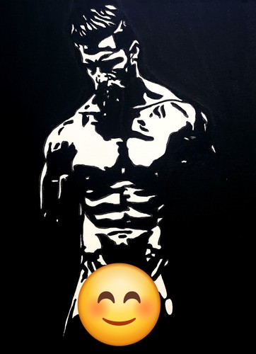 Original male nude - male,