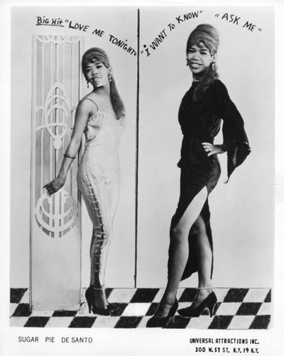 Singer sugar pie - singer,